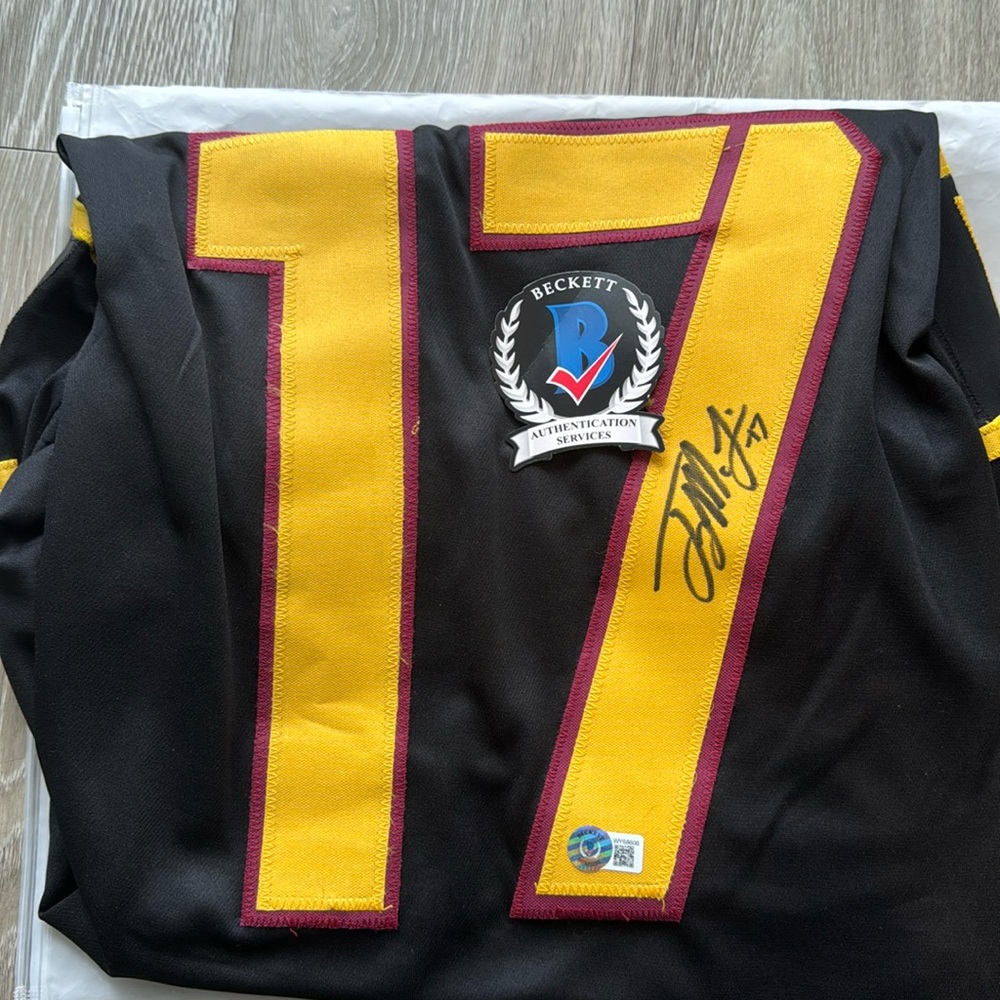 Terry McLaurin NFL Washington Commanders Autographed SIGNED Jersey